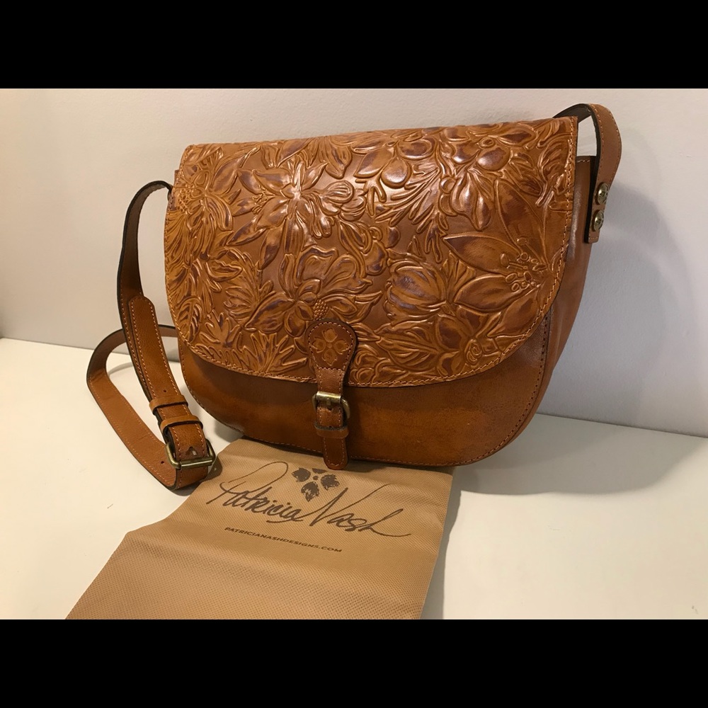 Patricia Nash Rosolini Leather Messenger Bag